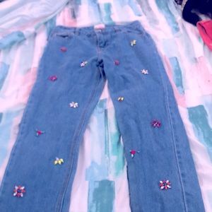 A pair of jeans with Jules on them !